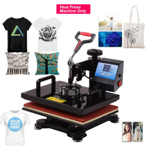 【NEW ARRIVED】 Unicorn 6 in1 Multifunction Heat Press Machine for T-Shirt / Mug / Plate / Cap