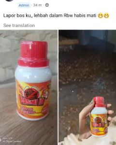 Jamurindo Walet Original Obat Pembasmi Jamur Papan Sirip Gedung