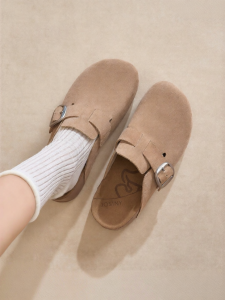Josiny | Thick and Soft Bottom Slip-On Half-Slip Women Shoes