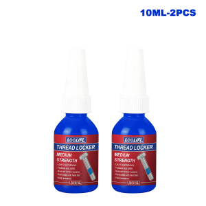 LOOLIFL | Loolifl 243 Medium Strength Blue Thread Locker 10Ml-50Ml Removable Anaerobic Thread Seal Glue Anti Vibration Metal Bolt Lock