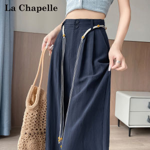 La Chapelle | Bamboo Silk Light Breathable Straight Leg Pants for Petite Women