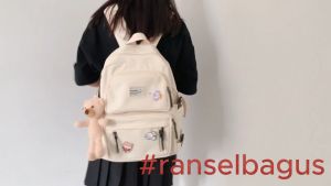 Tas Ransel Impor untuk Pria & Wanita: Backpack Kuliah Kekemi