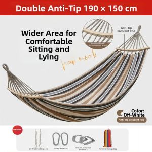 QIZHOU | Sturdy Hammock Anti-Tip Swing Bed