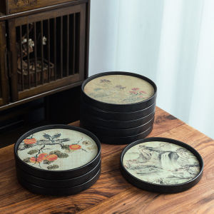 Water Absorbent Ink Color Tea Tray