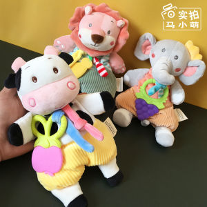 Baby Sleeping Artifact Sleep Hug Doll Biteable Comfort Toy Stuffed 0-3-6 Months Baby Doll Accessible