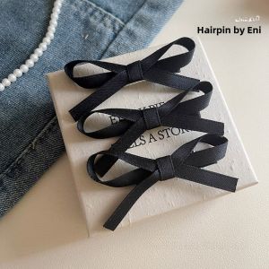 Ballet Girl Butterfly Knot Hair Clips Set of 3 Double Tail Duckbill Clip Front Hairpin Japanese and South Korean Style