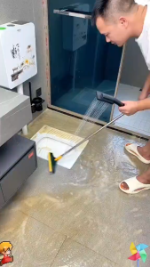 Bathroom Floor Brush Wash the floor Brush the ground Seam Brush Tile Long Handle Wall Wash Toilet Cleaning