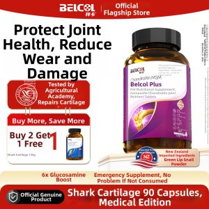 BELCOL | Pet Joint & Cartilage Support Amine Sugar Shark Cartilage Supplement