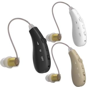 2026 Newest Rechargeable Hearing Aid Mini Device Ear Amplifier Digital Hearing Aids BTE Elderly Ear Care Hearing Amplifier