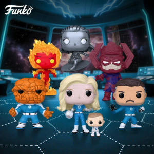 Funko | Reed Richards Invisible Woman Human Torch Action Figures