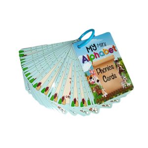 การ์ดเรียนรู้และคิดเรื่องเด็กปฐมวัยสะกดตัวอักษรภาษาอังกฤษของเล่นเพื่อการศึกษากันน้ำ