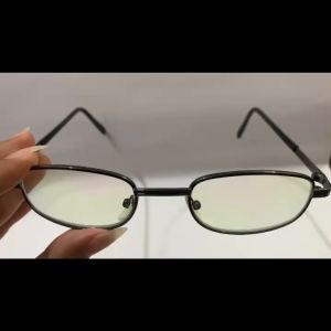 Kacamata Baca Frame Besi Lensa Plus Antiradiasi Pria & Wanita +1.00 sampai +3.00