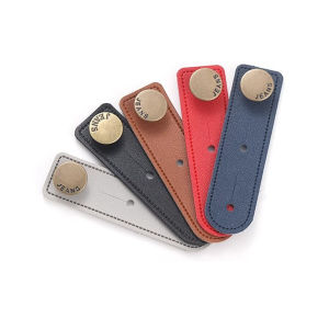 Yolanda【มีสินค้าในสต๊อก】 กระดุมขยายเอวกางเกงยีนส์ 1ชิ้น กระดุมขยายเอว ปุ่มหนัง jeans buttons