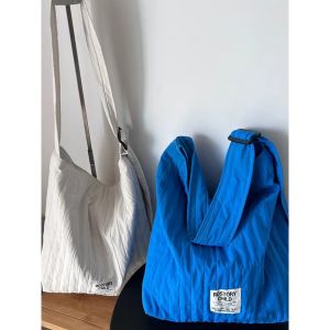 Large Capacity Fashionable Womens Tote Bag Underarm Crossbody Bag Versatile Stylish New 2025 Nylon Single Shoulder Bag