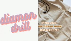Rok Cargo Anak Perempuan Celana Rok Kargo 1-12 tahun