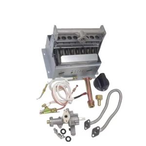 ไฟแช็คอิเล็กทรอนิกส์ NG LPG อินเทอร์เฟซแบบหน้าแปลน 8 แถว พร้อมระบบป้องกันการดับสำหรับเตา หม้อหุงบะหมี่ ไอน้ำ