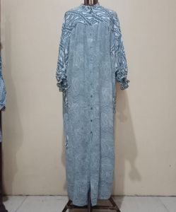 Dania Kaftan by Dian Pelangi LIMITED EDITION Busana Muslim Baju Maxi Dress Gamis Abaya Gaun Outfit Busui Pesta Pernikahan Kondangan Casual Formal Wanita Hijaber Cantik Anggun Modis Modern Elegan Mewah Model Korea Terbaru Motif Batik Cap Hand Made Kekinian