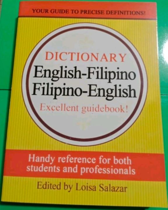 DICTIONARY ENGLISHFILIPINO FILIPINOENGLISH by Loisa Salazar Lazada PH