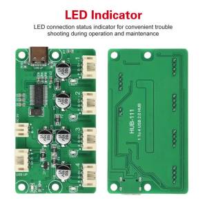 Aideepen | 1-4 Cổng USB 2.0 HUB Module XH2.54 PH2.0 Bộ Chia Bảng Mở Rộng Phát Triển Điện Tử Cho Ổ Đĩa Kết Nối Miễn Phí DC 5V