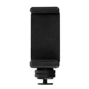 Camera Hot Shoe Phone Holder 1/4 Inch Screw Thread Hot Shoe Tripod Mount Adapter For DSLR Camera