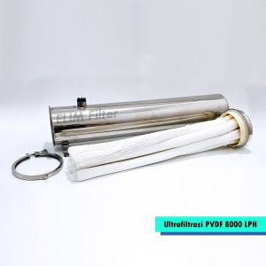 Ultrafiltrasi PVDF Water Pre Filter 8000 LPH