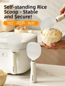 Hourleey | Non-stick Silicone Standing Rice Scoop