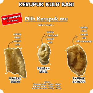 Kerupuk Kulit Babi Rambak - Makanan Tradisional Indonesia