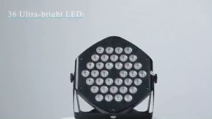 Buy One Take One: 18 LED Stage Light RGB Par Light & DMX512 Remote Control