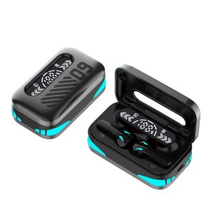 Tai Nghe Không Dây Bluetooth 5.4 Kiểu Dáng Cơ Khí DM09 Với Kết Nối Nâng Cao Điều Khiển Cảm Ứng Và Thiết Kế Công Thái Học