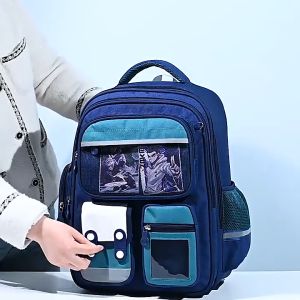 2024 LAIYA New School Backpack Spine Protection Load Reduction Waterproof Backpack for Grades 1-6