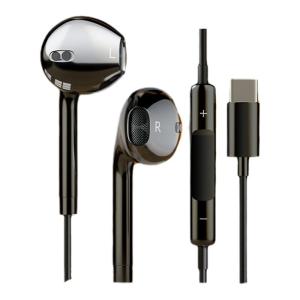 YUSHAN | Wired Headphones With Type-C Interface High Sound Quality Noise Reduction For Mobile Phone And Computer Round Head New 2024