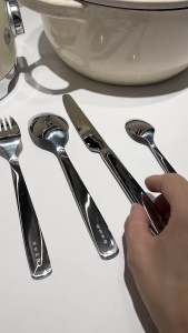【SG IN STOCK】Smeg Stainless Steel High Quality Cutlery (4-piece set)