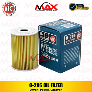 O-206 Vic Oil Filter Element Type Urvan Patrol Caravan