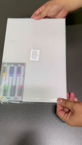 Weekly / Monthly Planner Magnet Kulkas Akrilik Custom Dinding Schedule Board untuk dinding kantor