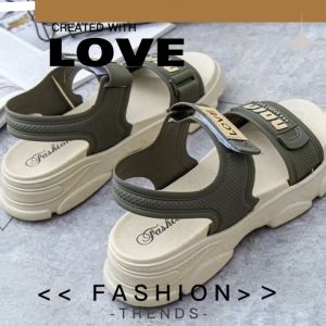 สีวัสดุ รองเท้าแตะตีนตุ๊กแก ผู้หญิง สไตล์เกาหลี แฟชั่นแมทช์ง่าย พื้นกันลื่น สวมใส่สบาย ไม่เข้มเท้า ไม่เมื่อย ชุ