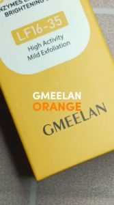 GMEELAN Orange Exfoliating Gel Face Blackhead Cleaner Hydrating Gel 50g - XX080