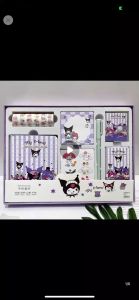 Sanrio Panda Hand Ledger Girls Diary Notebook Cute Girl Heart Coloring Page Retro Set Gift Box