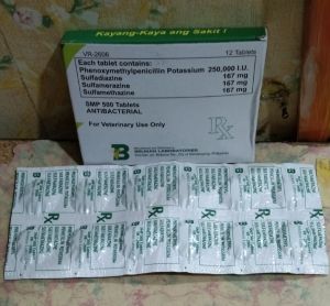 SMP 500 Antibacteria 12 Tablet per Pack