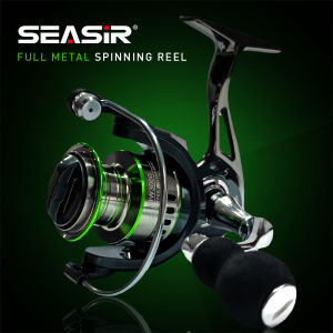 SEASIR DW 1000-7000 Reel Pancing air laut air tawar Gulungan Pancing dengan 14+1 Bantalan Bola 5.2:1/4.7:1 Gear ratio Gulungan Pancing Putar Semua Logam Gulungan Pancing Air Asin Spool Logam dan Tarik Maksimal 15kg