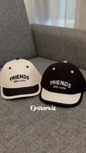 Topi Anak Laki-Laki Perempuan 8 Bulan - 6 Tahun Bordir Friend Didi Cute Brooklyn Terbaru Korea Style