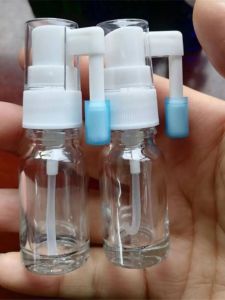 Portable Travel Spray Bottle Nasal Inhaler Glass Mini Nebulizer Personal Hygiene Cleaning Tool Short Elephant Trunk Design