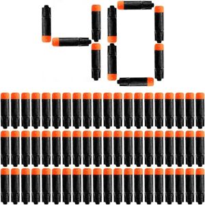 80PCS P1-New Black Bullets for Nerf Ultra Toy Guns Refill Pack The Ultimate in Darts Sniper Game Compatible Only Ultra Blaster