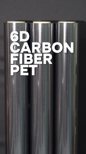 152Cm Sticker FANCHI FC273 FC-273 PET Carbon 6D Carbon Fiber / Meter