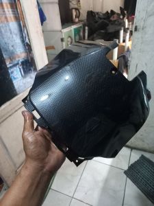 cover tutup mesin scoopy new 2021 karbon