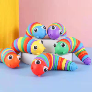 Mainan Ulat Fidget: Penghilang Stres & Sensory Play