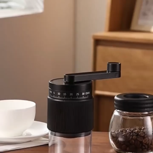 【Vận chuyển nội địa】Máy xay cà phê bên ngoài bằng tay máy xay cà phê Espresso điều chỉnh được 35 bánh máy xay cà phê lõi gốm dùng trong gia đình
