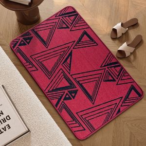 VIKAMA Modern Pattern Floor Mat Non Slip Abstract Geometric Animal Print Doormat Decor Rug Bathroom Entryway Home Porch Patio