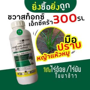 ขายยกลัง*ชวาสท็อกซ์เอ็กซ์ตร้า300SL(เอ็มซีพีเอ)ปราบหญ้าแห้งหมู กก หญ้าใบกว้าง(ขนาด1ลิตร×12ขวด)ใช้ในไร่มัน/อ้อย/นาข้าว