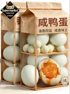 Jumbo Size Runny Salted Duck Eggs
