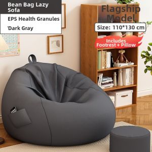 Versatile Single Lazy Sofa for Relaxing Sleeping and Sitting